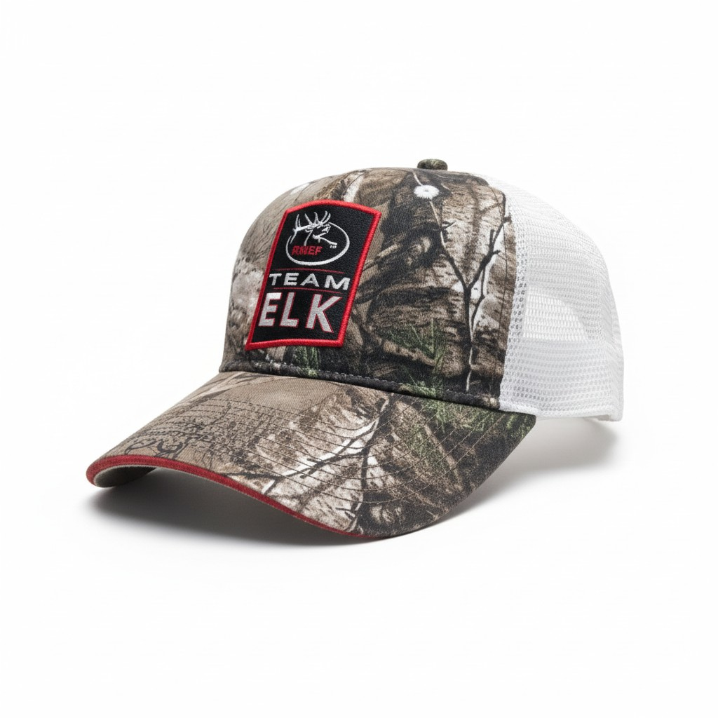 Team Elk Camo Mesh-Back Trucker Hat