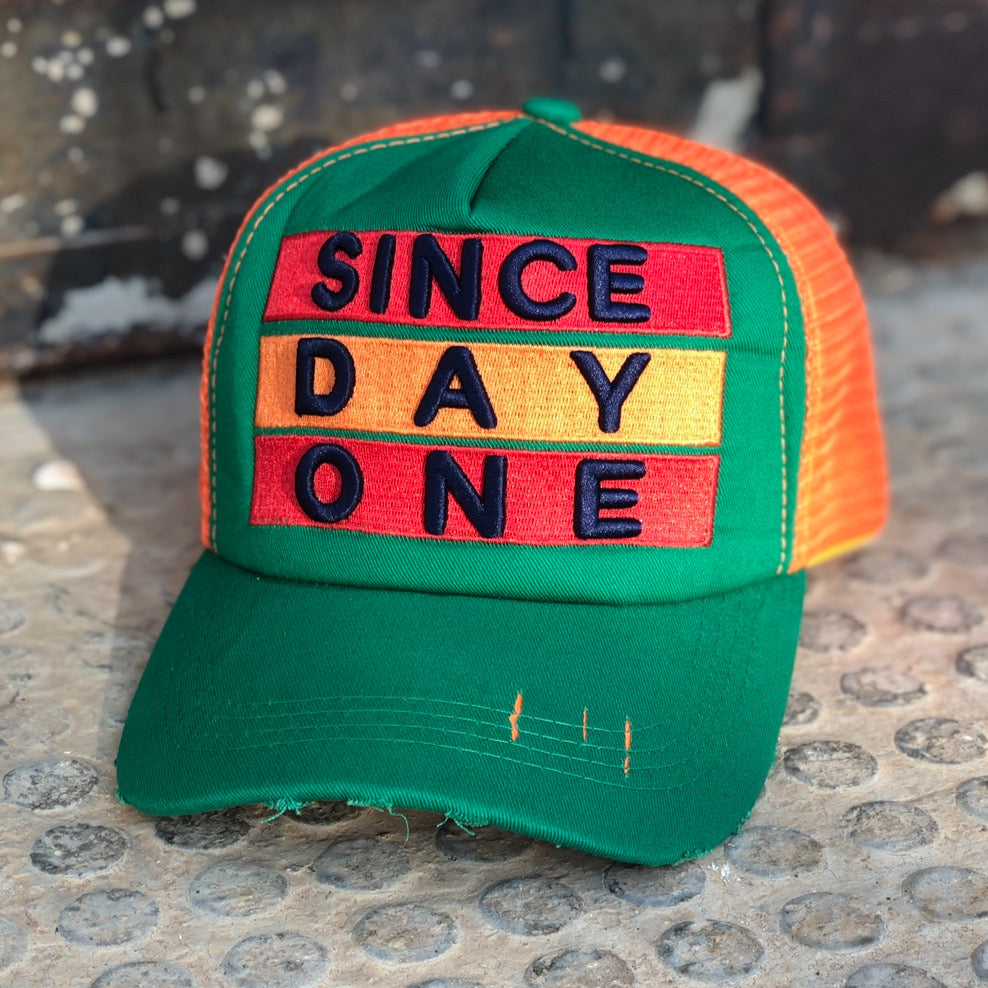 The "Since Day One" Vintage Trucker Hat