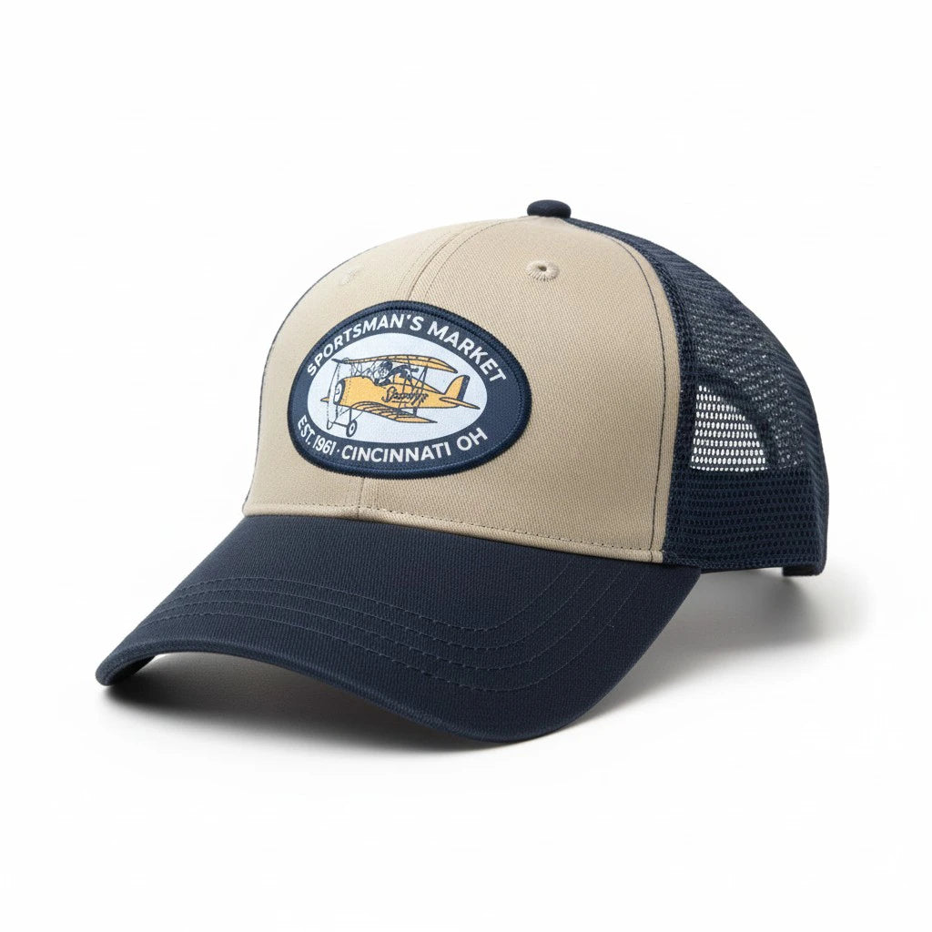 Vintage Biplane Heritage Trucker Hat