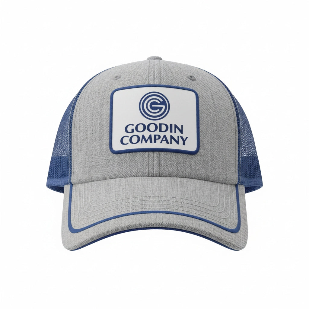 Goodin Company Two-Tone Trucker Hat with Contrast Piping