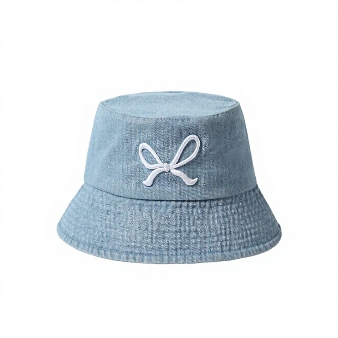 The Coquette Denim Bucket Hat