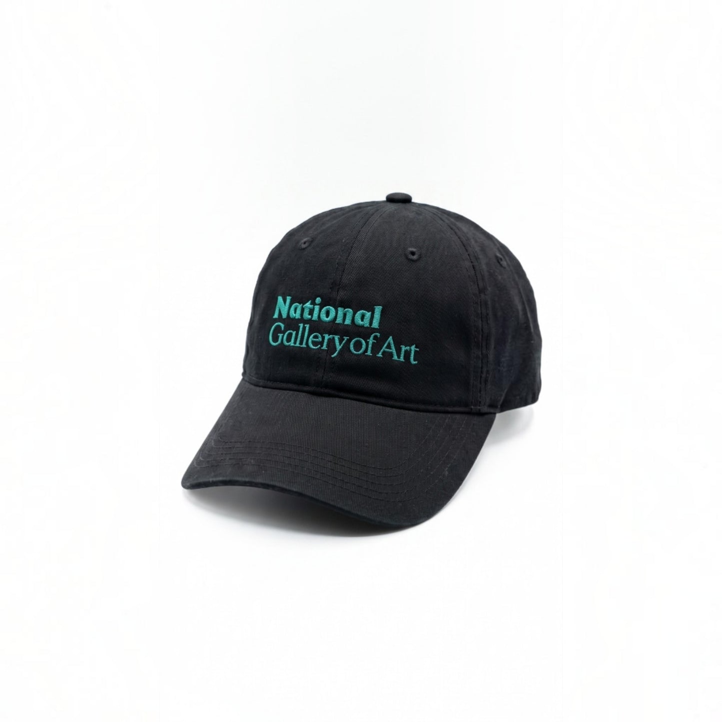 National Gallery of Art Embroidered Cotton Dad Cap – Black