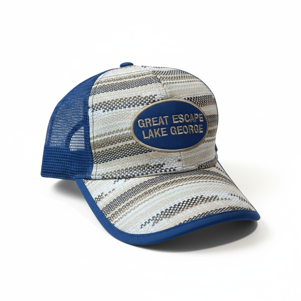 Lake George Woven Mesh Cap