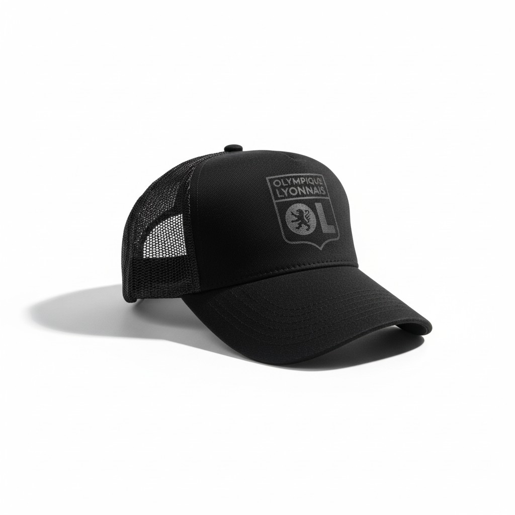 Olympique Lyonnais Monochrome Trucker Cap