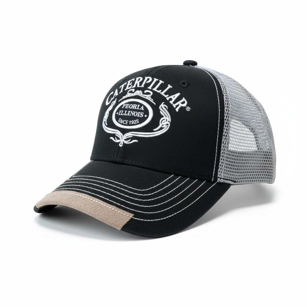 Caterpillar Vintage Logo Trucker Cap