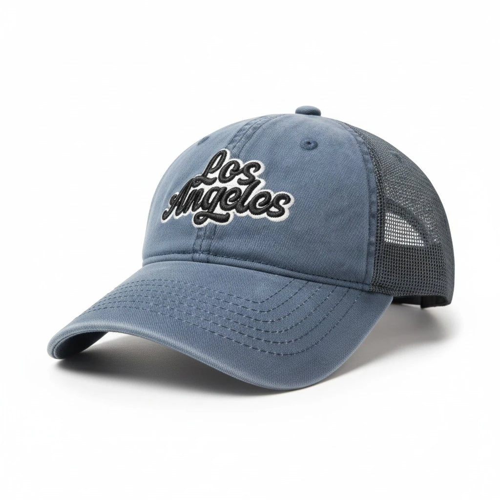 Vintage "Los Angeles" Mesh-Back Trucker Hat