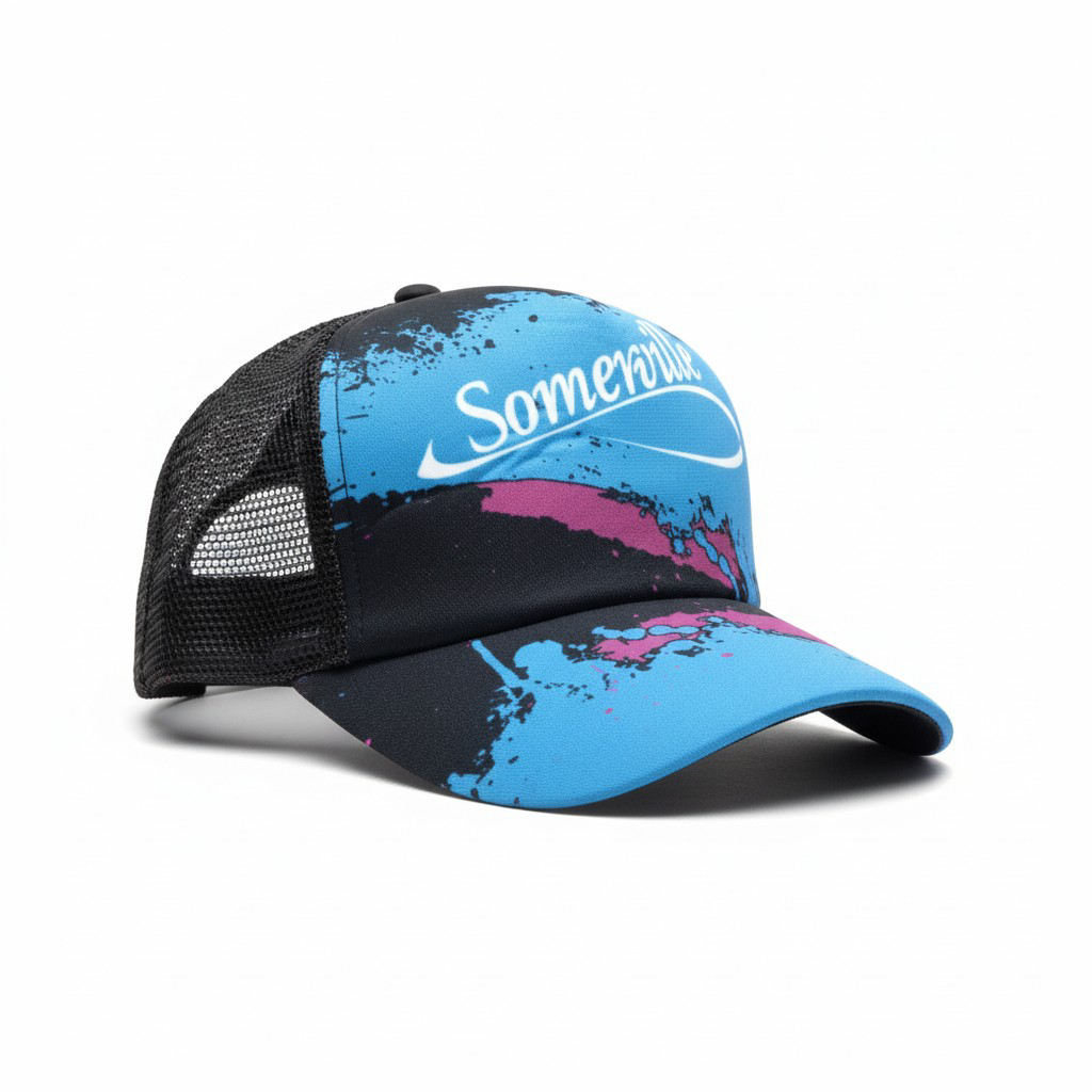 Somerville Paint-Splatter Trucker Cap