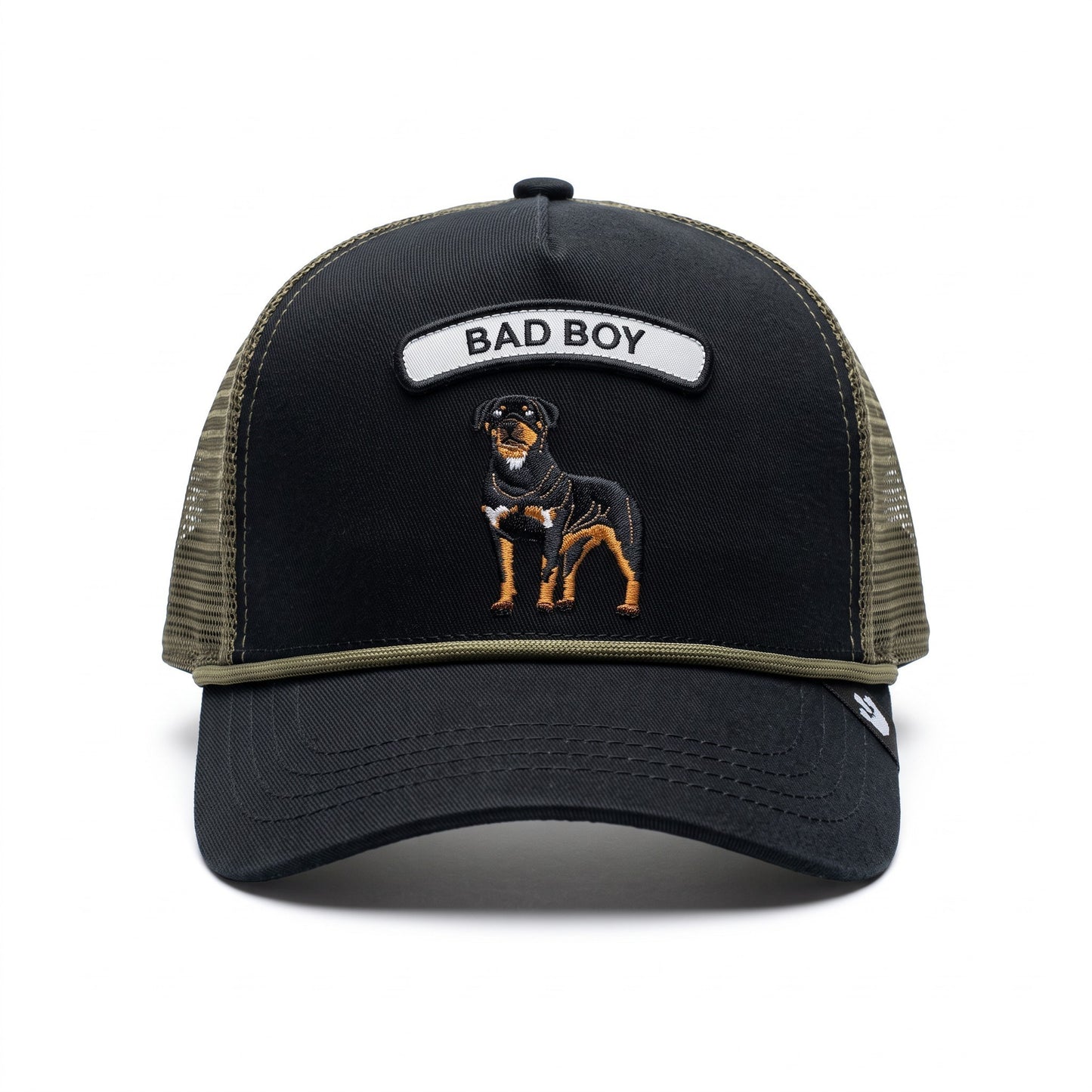 Bad Boy Rottweiler Trucker Cap