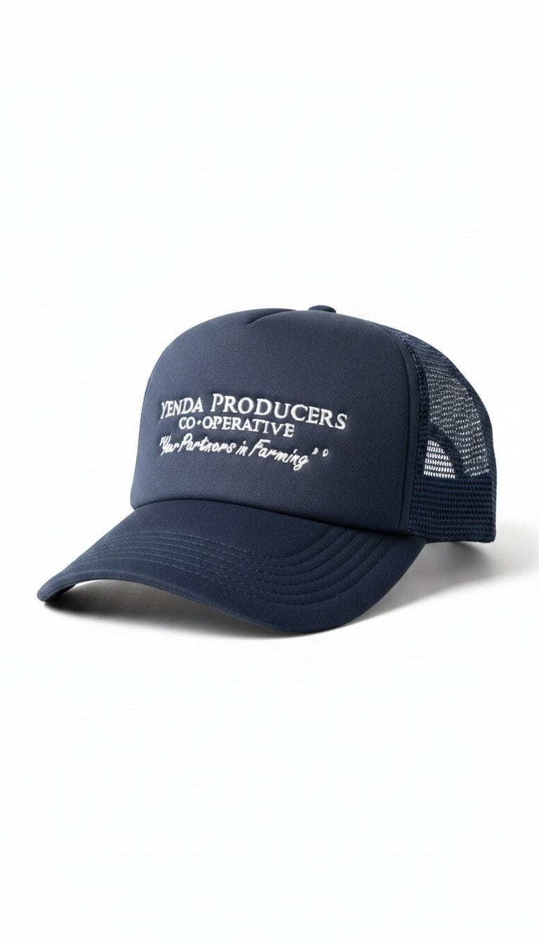 Yenda Producers Navy Trucker Cap