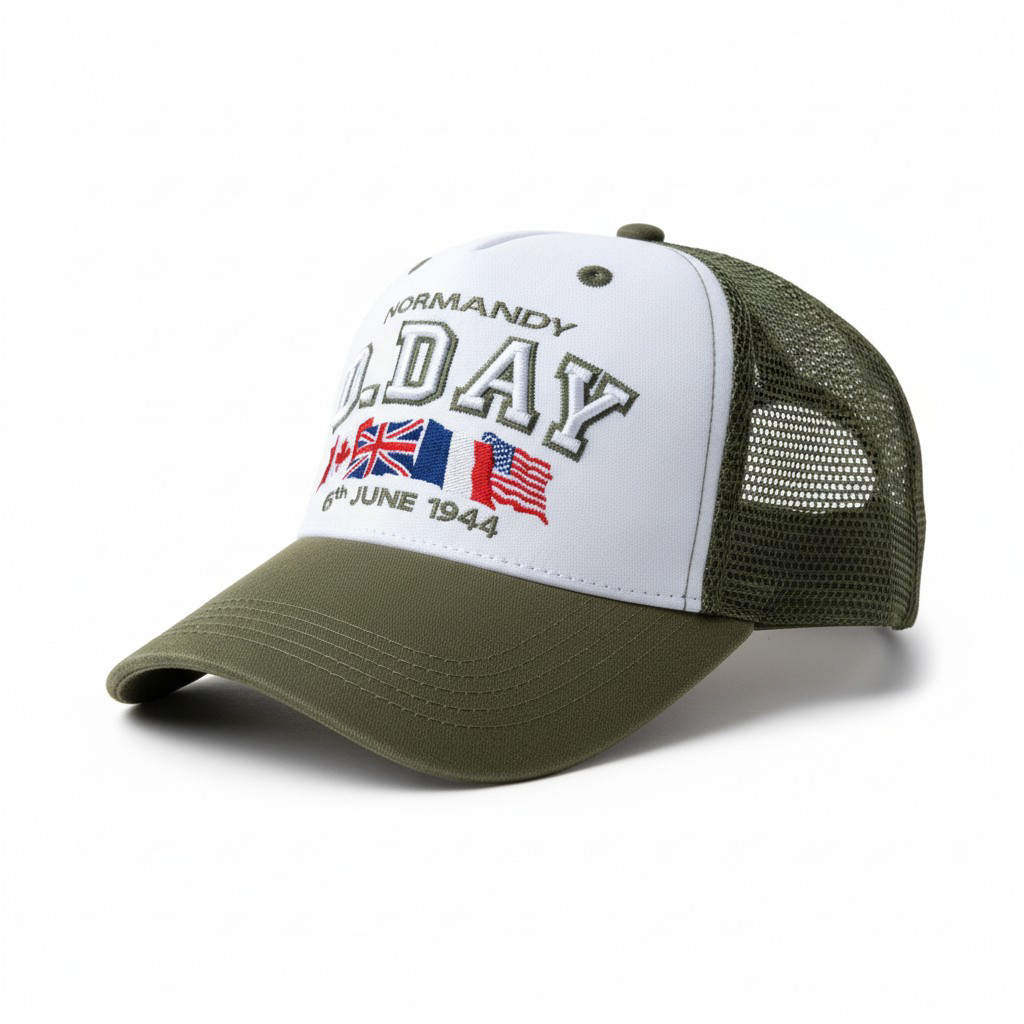 Normandy D-Day 1944 Commemorative Trucker Cap