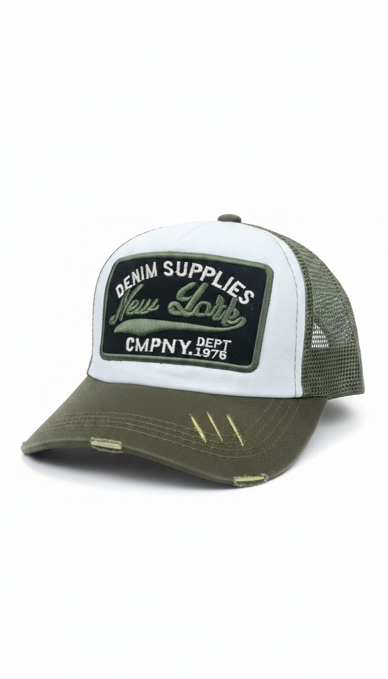 Vintage NY "CMPNY Dept. 1976" Trucker Cap