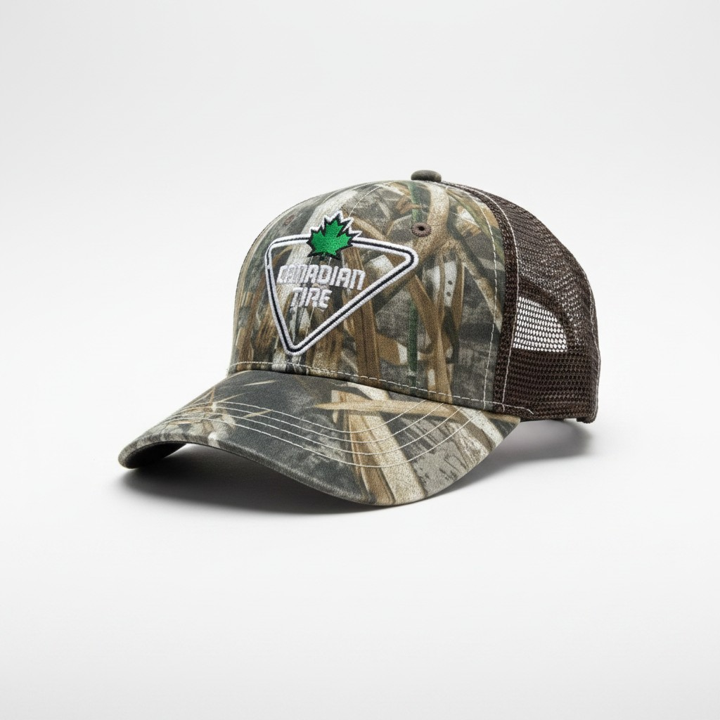 Canadian Tire Vintage Camo Trucker Hat