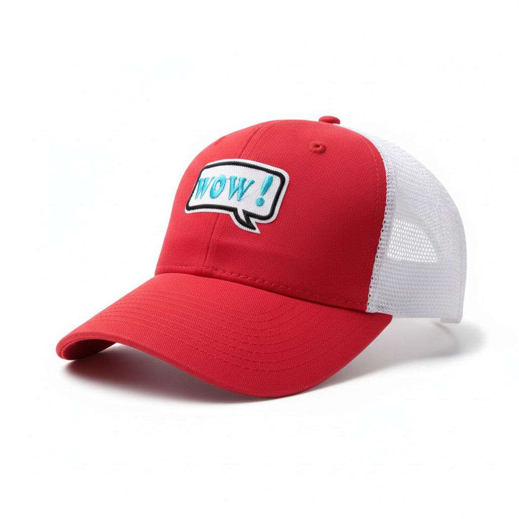 Comic Red Mesh