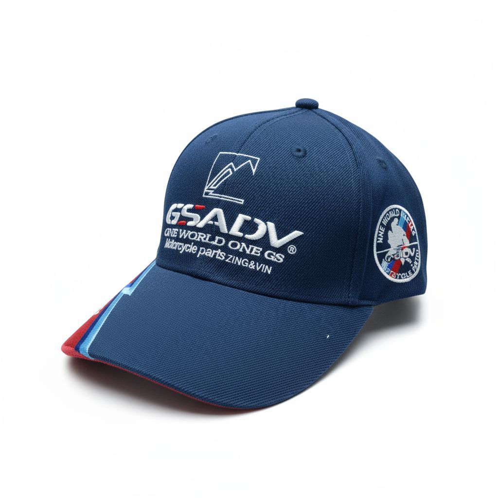 GS ADV Motorcycle Cap – Navy Blue