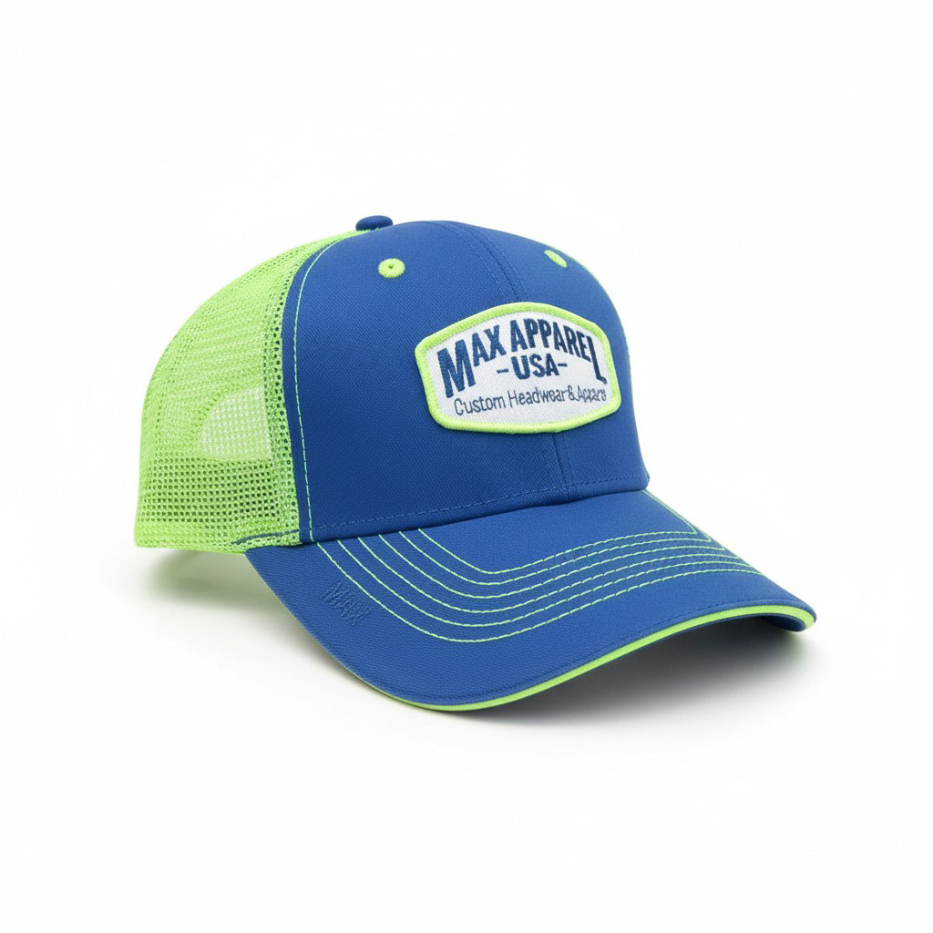 Velocity Blue Mesh Cap