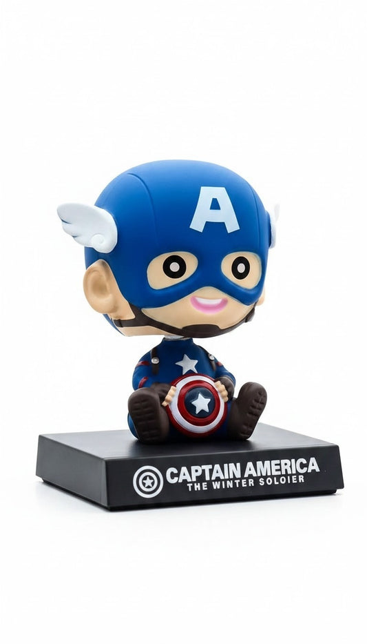Captain America Mini Bobblehead Figurine – The Winter Soldier Edition