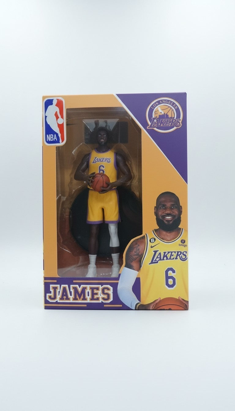 LeBron James #6 Los Angeles Lakers Miniature Figurine