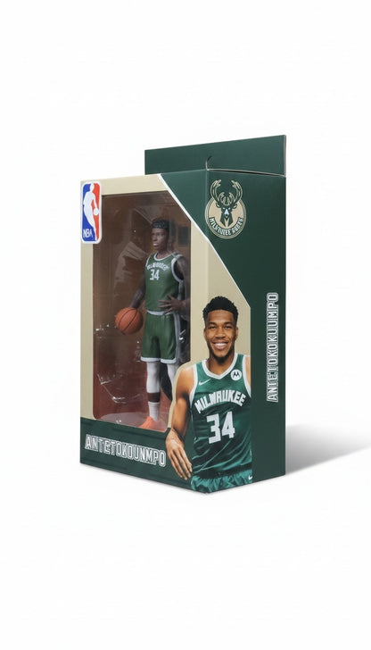 Giannis Antetokounmpo Milwaukee Bucks #34 Mini Figurine
