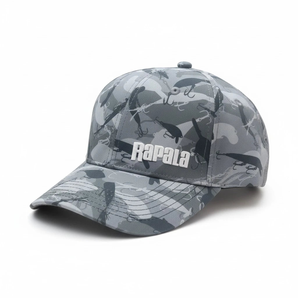 Rapala Lure Pattern Camo Performance Cap