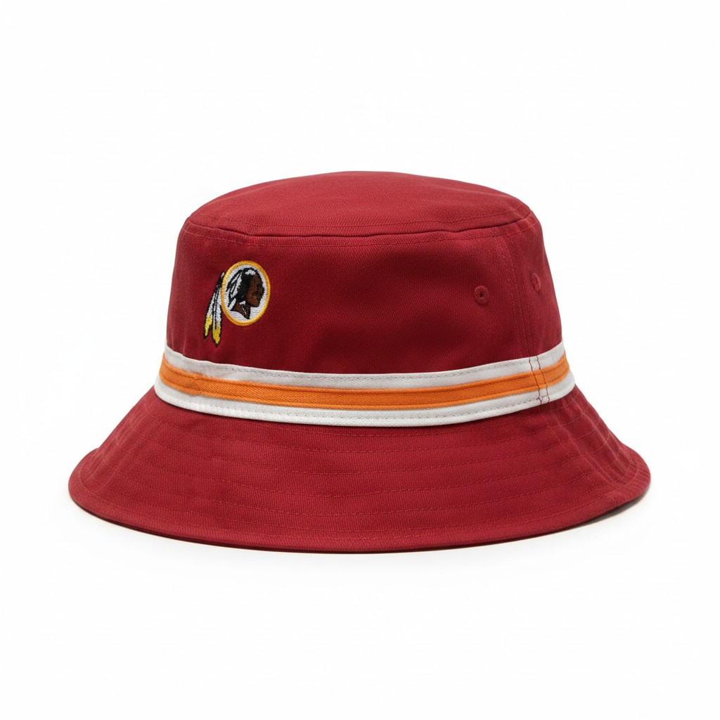 Vintage Washington Burgundy Bucket Hat