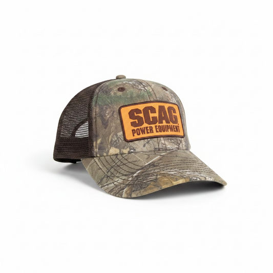 Scag Power Equipment Camo Trucker Hat