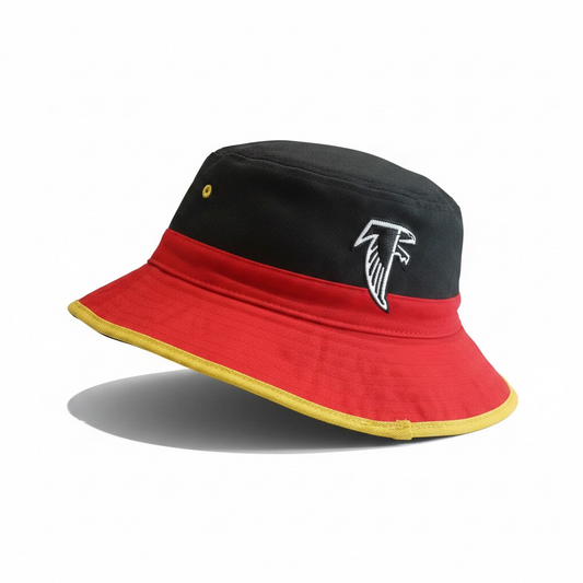 Atlanta Falcons Retro Colorblock Bucket Hat
