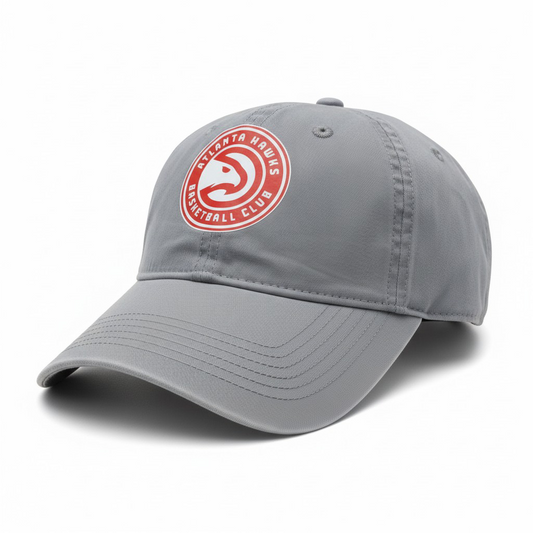Atlanta Hawks Heritage Dad Hat – Slate Grey