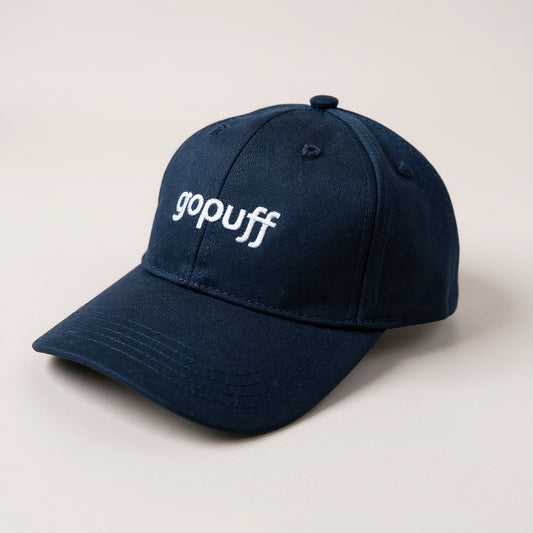 Gopuff Embroidered Navy Baseball Cap