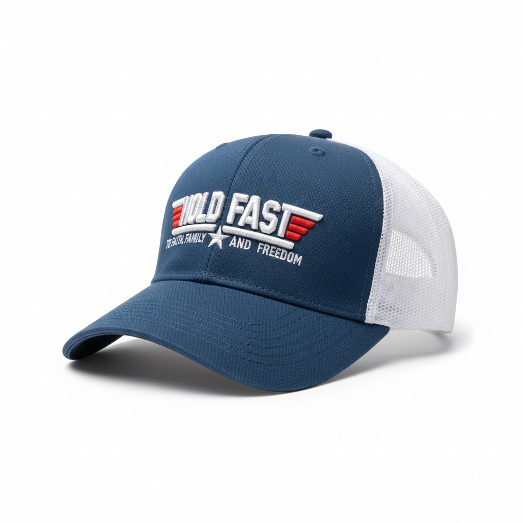 Hold Fast Freedom Trucker Cap