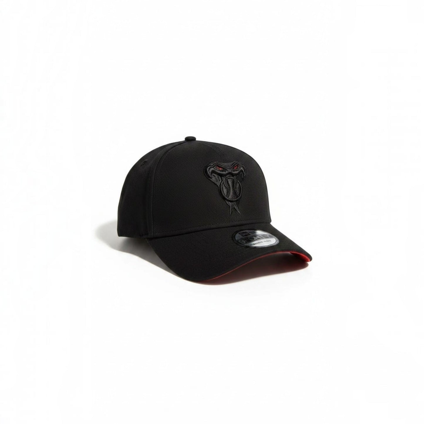 New Era Arizona Diamondbacks Blackout Snapback with Red Undervisor