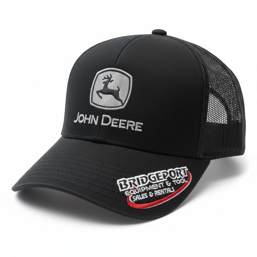 John Deere x Bridgeport Trucker Hat - Black