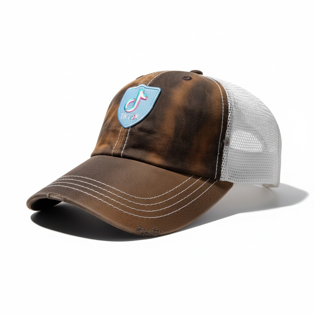 Digital Creator Trucker - Earth Tone TikTok