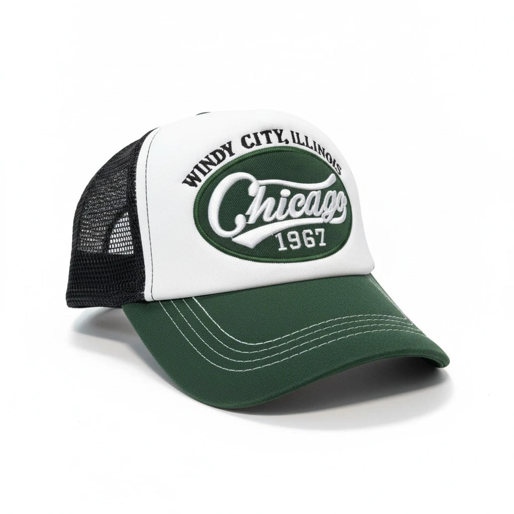 Chicago 1967 Vintage Foam Trucker Hat