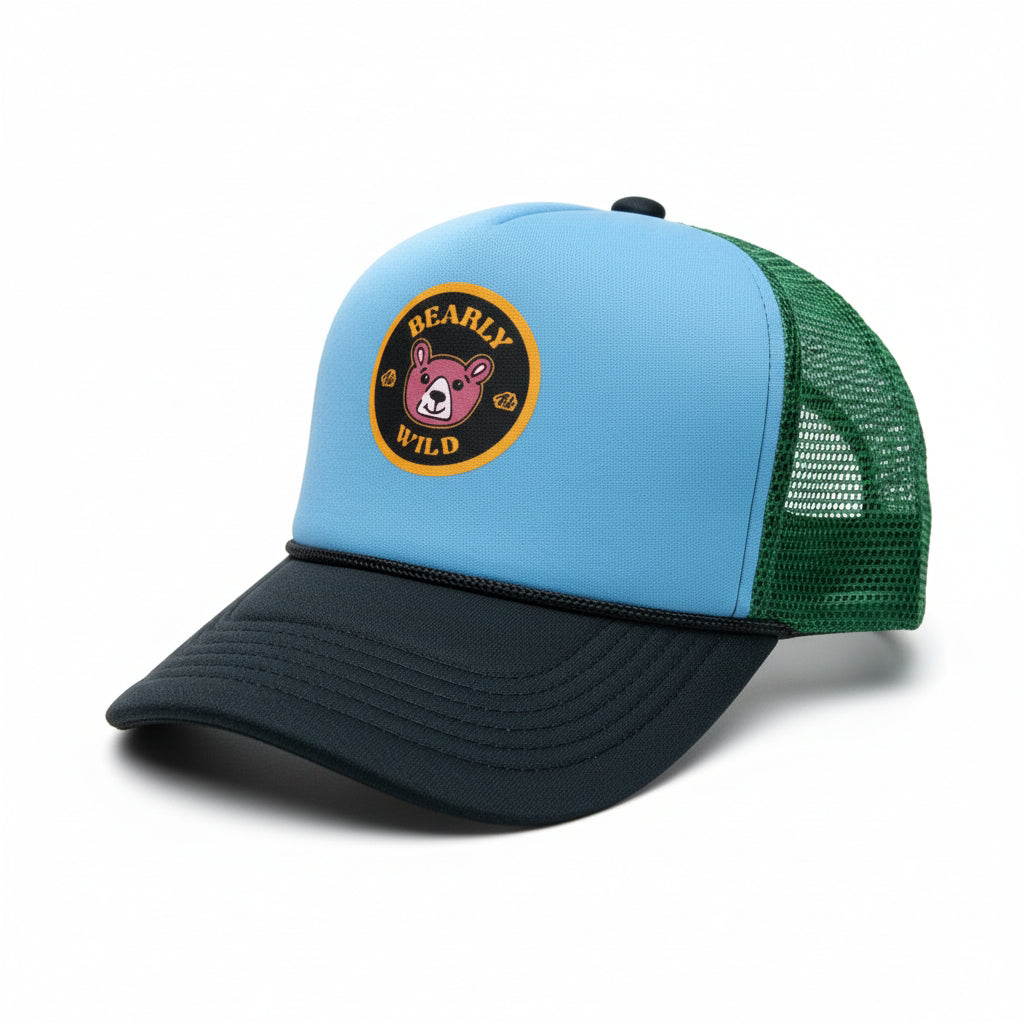 Bearly Wild Trucker – Sky/Forest