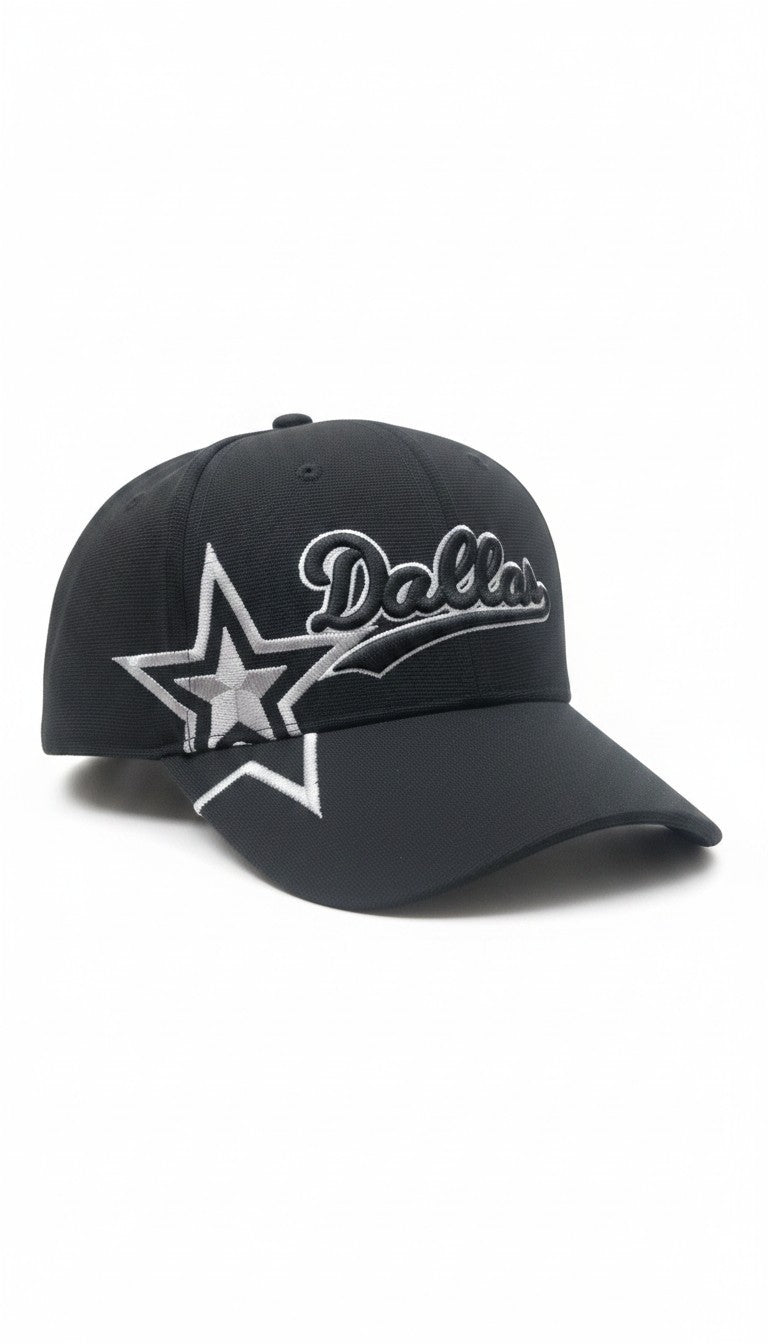 Vintage Dallas Script Star Cap