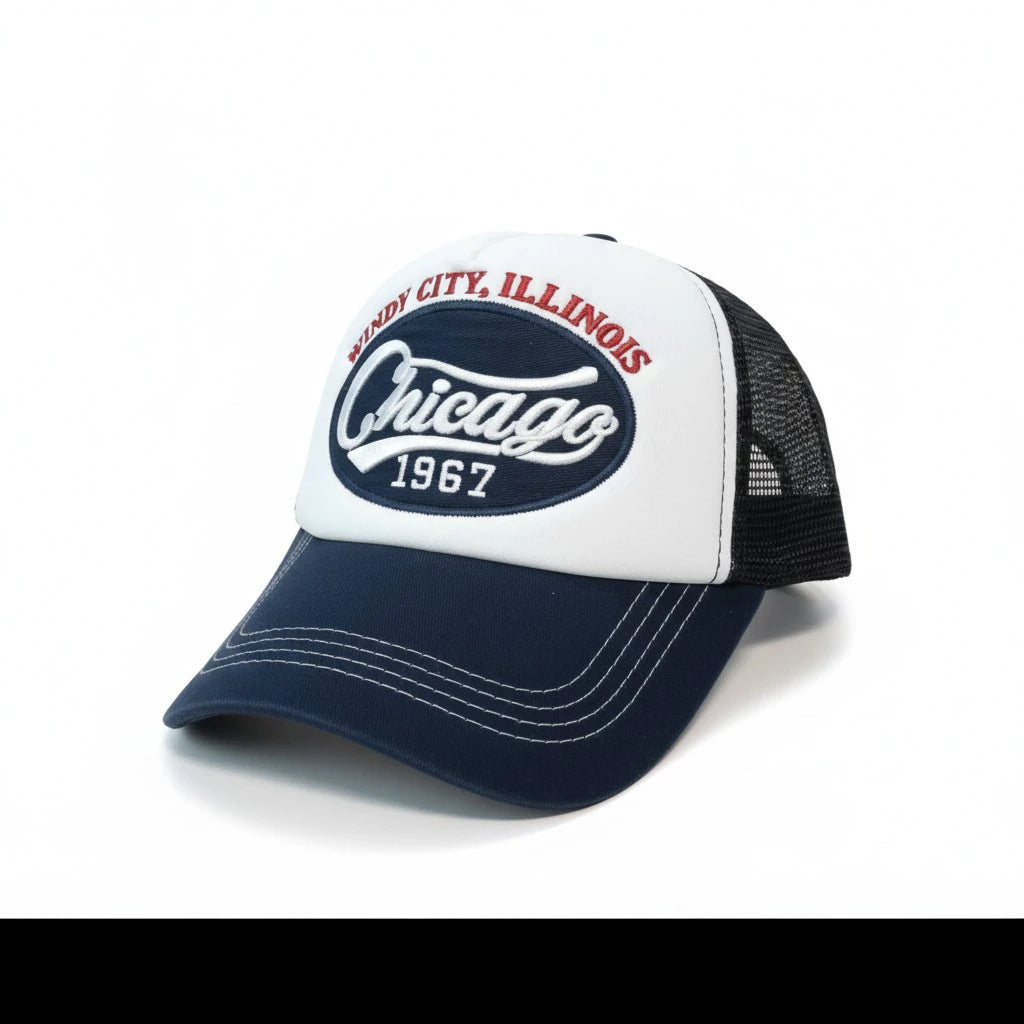 Chicago 1967 Vintage Foam Trucker Hat