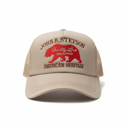 Stetson American Heritage Bear Trucker Cap
