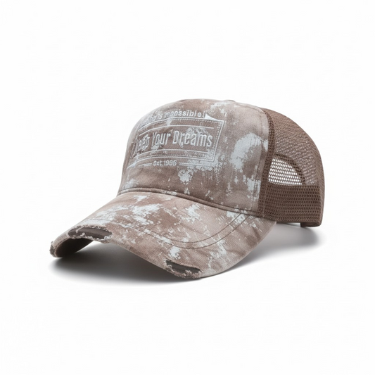 The "Keep Your Dreams" Distressed Trucker