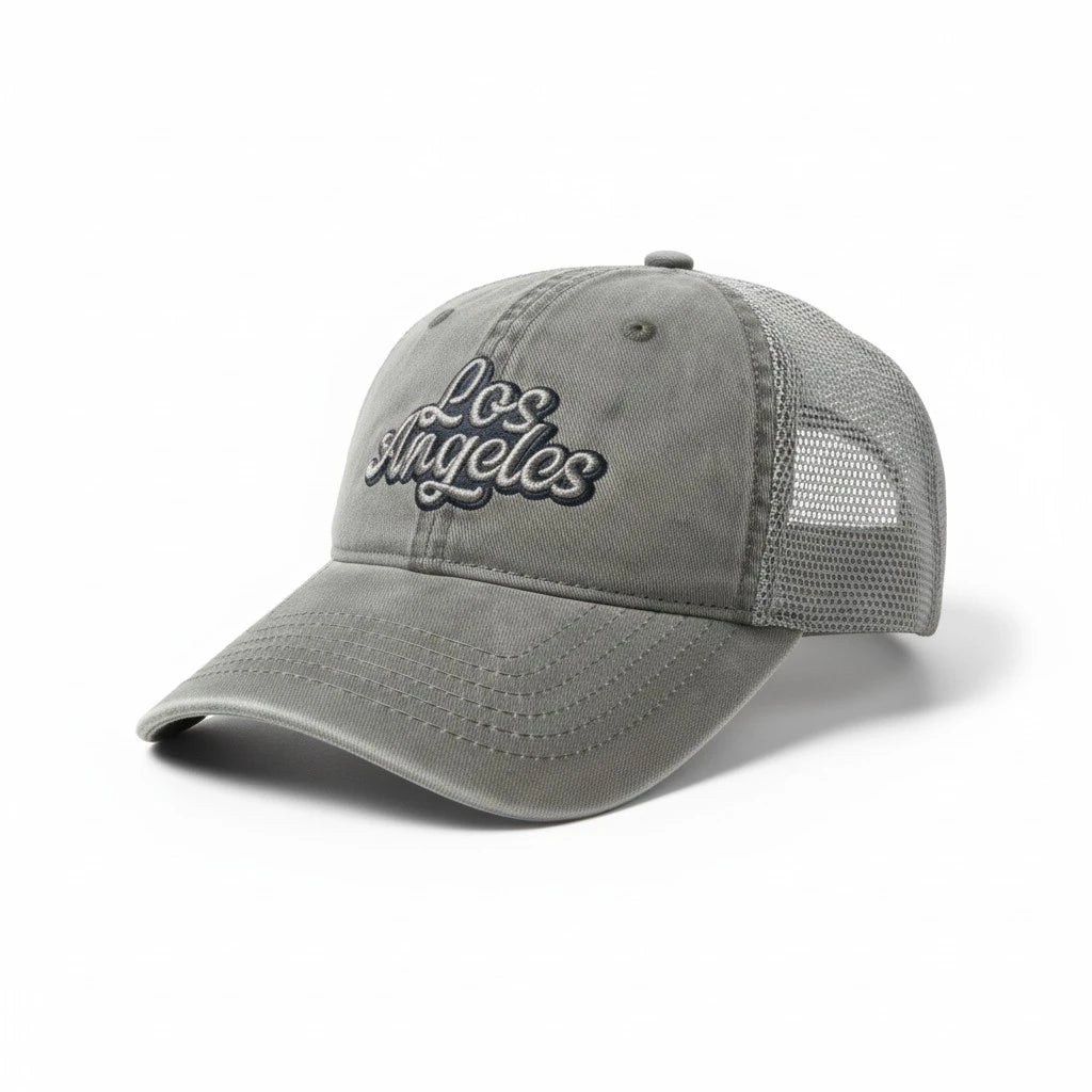 Vintage "Los Angeles" Mesh-Back Trucker Hat