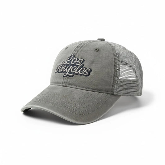 Vintage "Los Angeles" Mesh-Back Trucker Hat