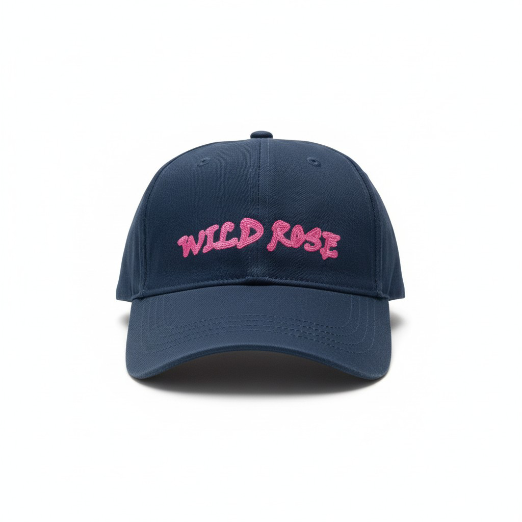 "Wild Rose" Retro Baseball Hat