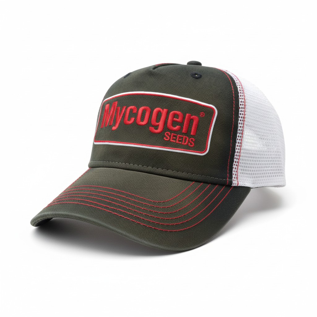 Retro Mycogen Seeds Mesh Back Hat
