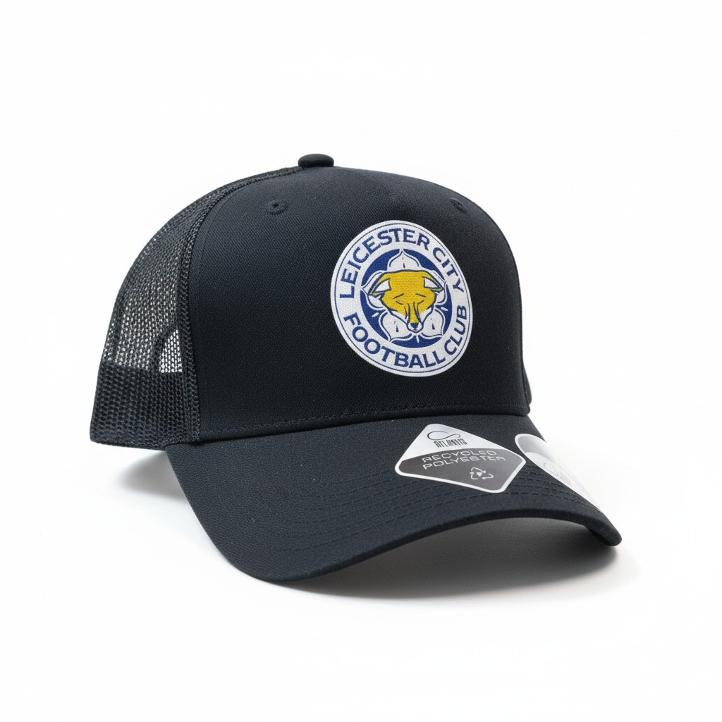 Leicester City FC Heritage Trucker Cap – Black