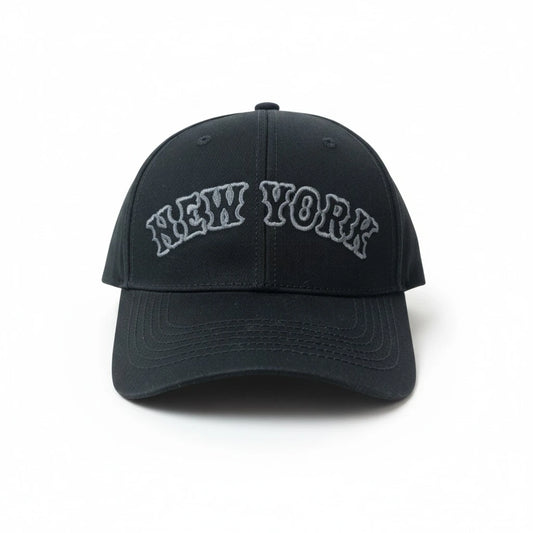 Vintage-Style Arched New York Graphic Hat