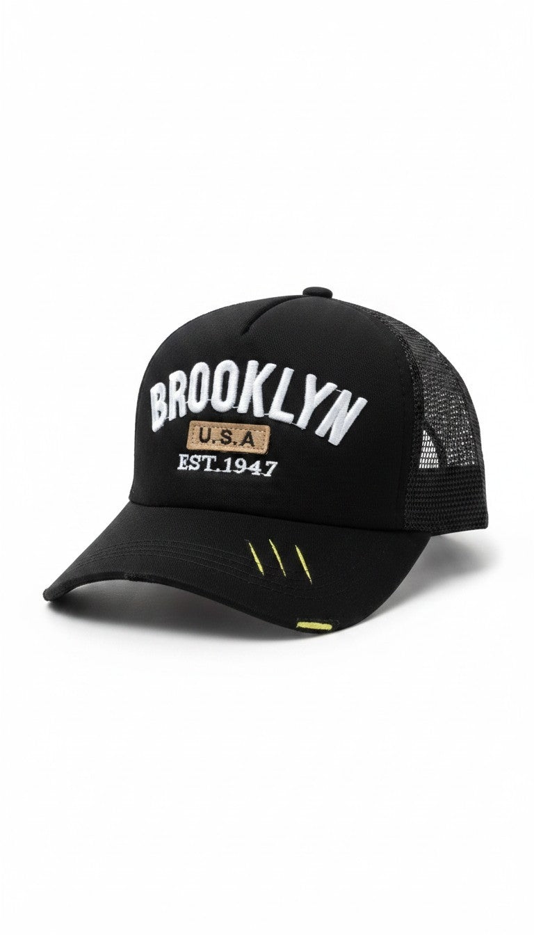 Brooklyn Retro Trucker Cap