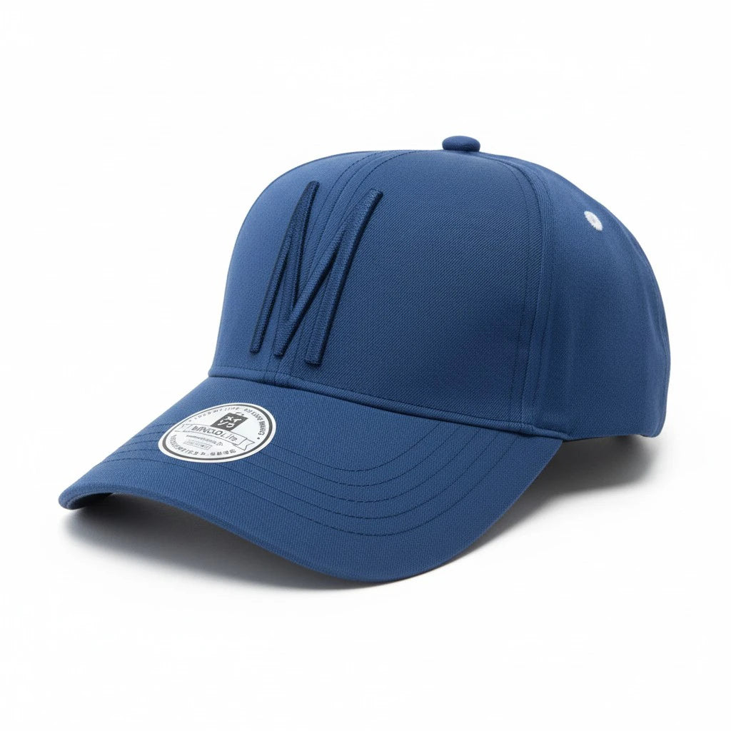Signature Monogram Cap – Royal Blue