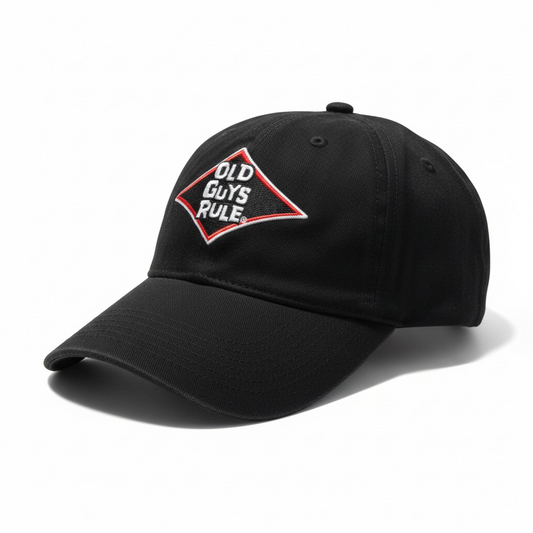 Old Guys Rule Embroidered Cap