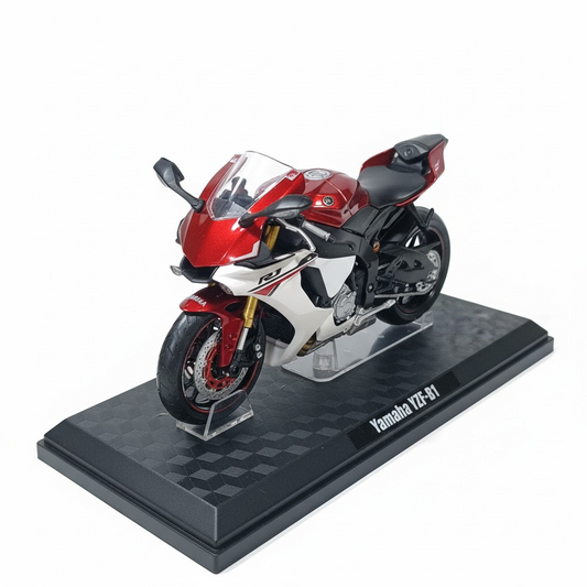 Yamaha YZF-R1 Diecast Motorcycle Model (1:12 Scale)