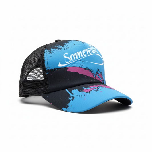 Somerville Paint-Splatter Trucker Cap
