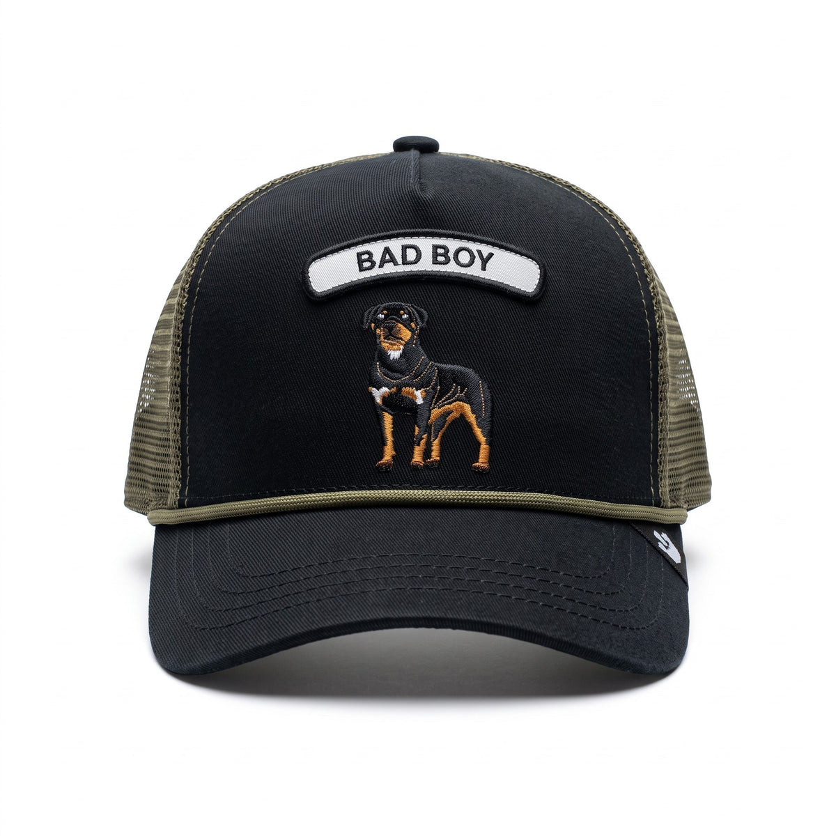 Bad Boy Rottweiler Trucker Cap